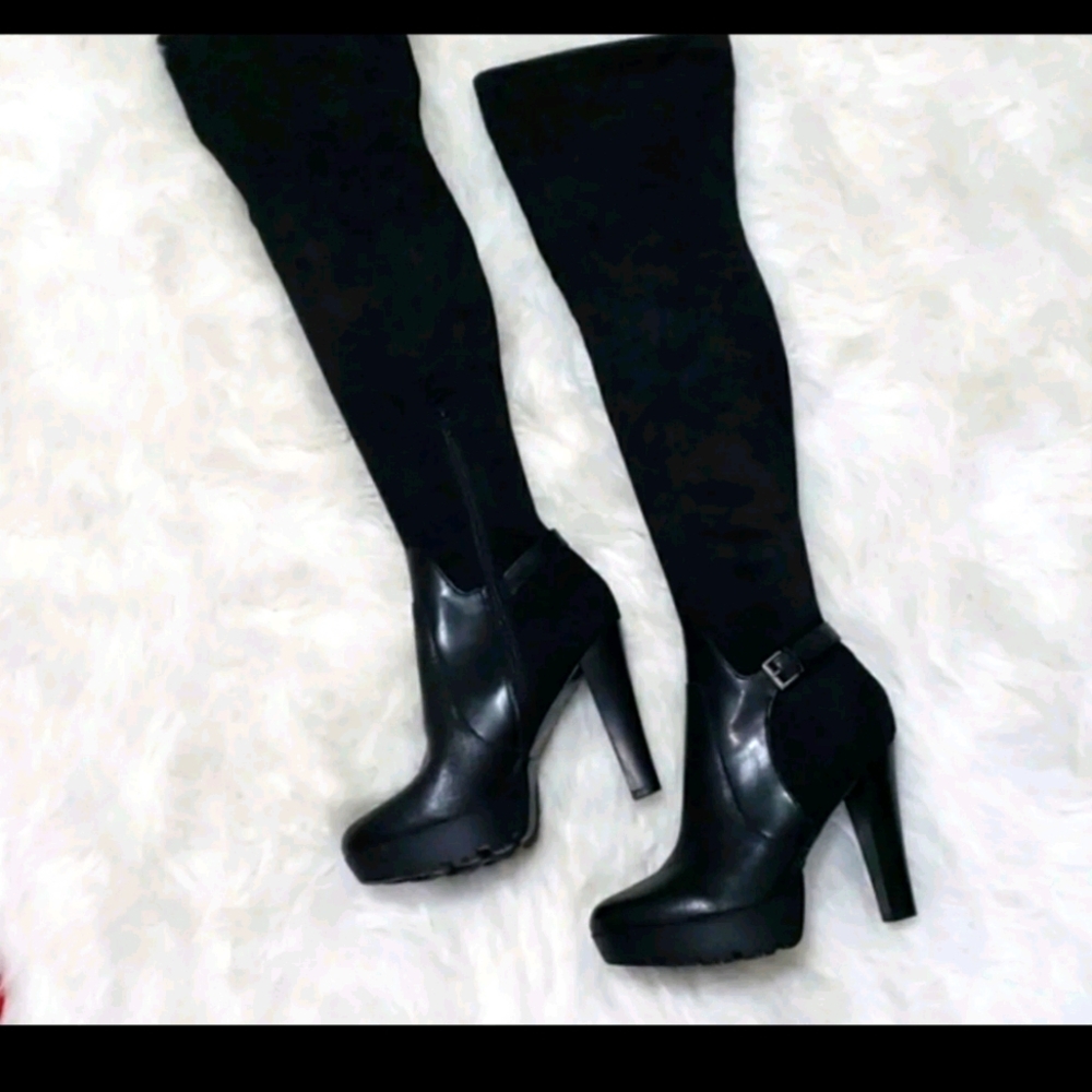 Guess over the knee boots